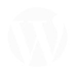 Picto - Logo WordPress blanc